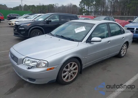 2004 Volvo S80 2.5T z USA, uszkodzony, nr VIN YV1TH59H741373297